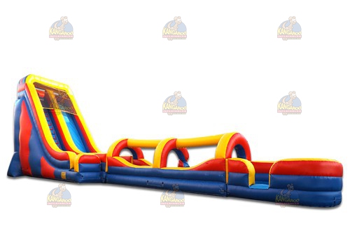 22 Multicolor Water Slide & Slip N Splash